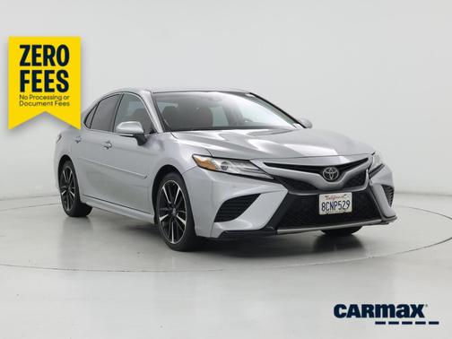 Silver 2018 Toyota Camry XSE
