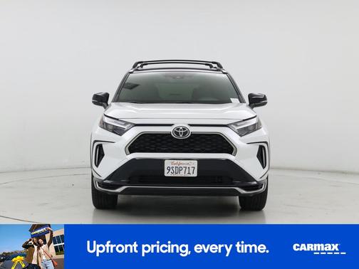 White 2025 Toyota RAV4 Plug-In Hybrid XSE