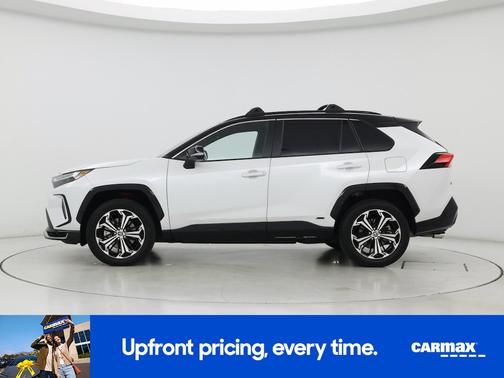 White 2025 Toyota RAV4 Plug-In Hybrid XSE