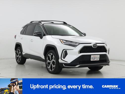 White 2025 Toyota RAV4 Plug-In Hybrid XSE
