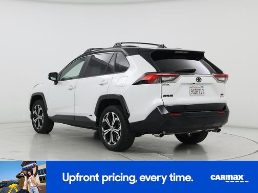 White 2025 Toyota RAV4 Plug-In Hybrid XSE