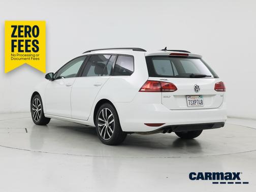 White 2016 Volkswagen Golf Limited