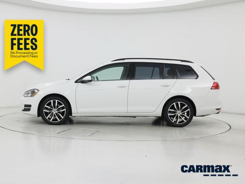 White 2016 Volkswagen Golf Limited