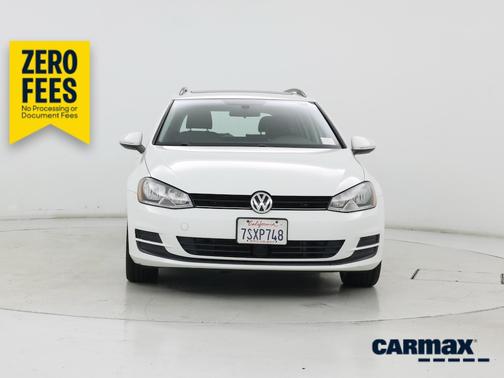 White 2016 Volkswagen Golf Limited