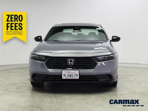 Gray 2024 Honda Accord Hybrid Sport-L