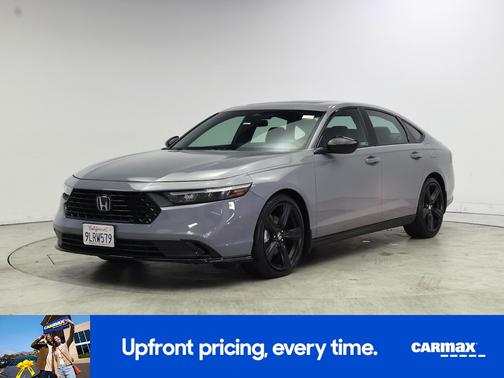 Gray 2024 Honda Accord Hybrid Sport-L