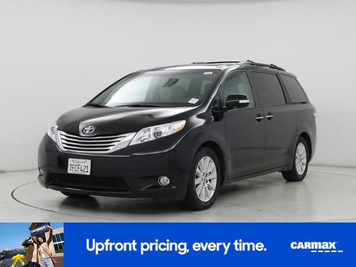 Black 2014 Toyota Sienna Limited