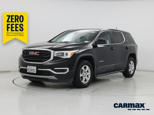 Black 2018 GMC Acadia SLE