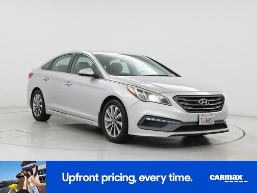 Silver 2015 Hyundai SONATA Sport