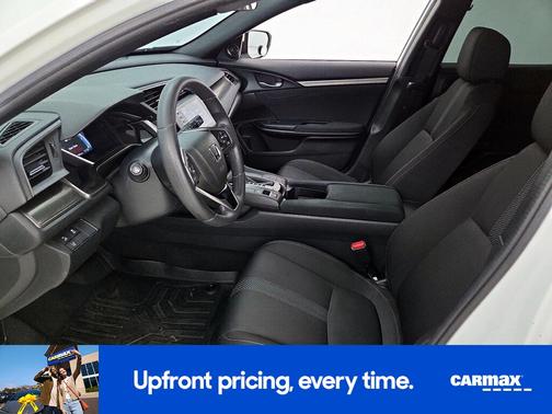 White 2019 Honda Civic EX
