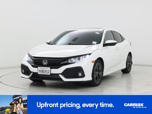 White 2019 Honda Civic EX