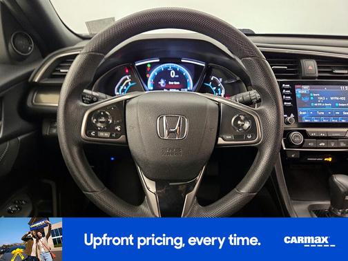 White 2019 Honda Civic EX