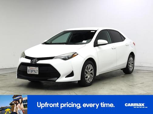 White 2019 Toyota Corolla LE