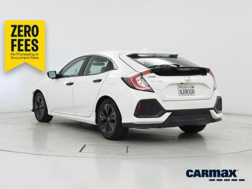 White 2019 Honda Civic EX