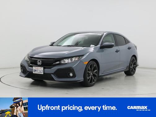 Gray 2019 Honda Civic Sport