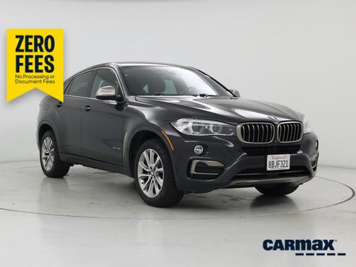Black 2017 BMW X6 SDrive35i