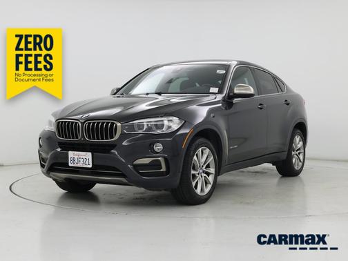 Black 2017 BMW X6 SDrive35i
