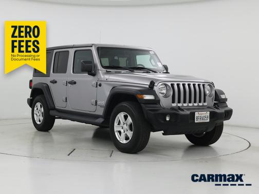 Silver 2018 Jeep Wrangler All-New Unlimited Sport S