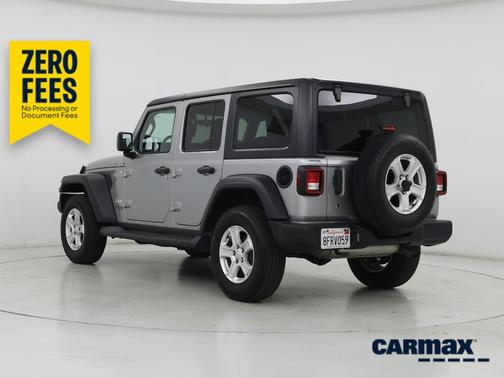 Silver 2018 Jeep Wrangler All-New Unlimited Sport S