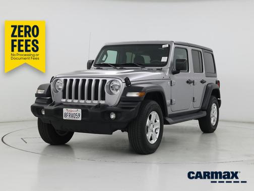Silver 2018 Jeep Wrangler All-New Unlimited Sport S