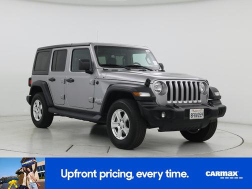Silver 2018 Jeep Wrangler All-New Unlimited Sport S