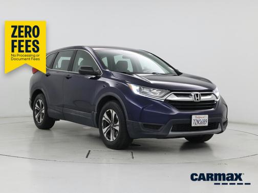 Blue 2017 Honda CR-V LX