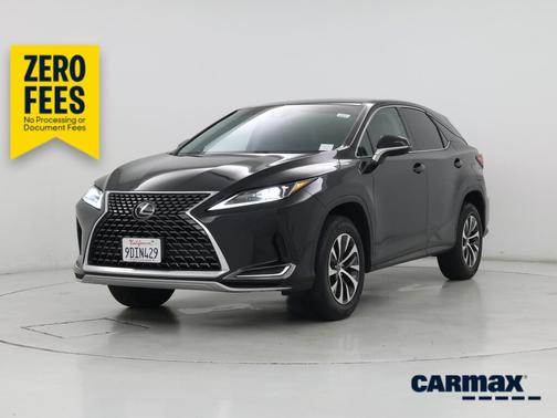 Black 2022 Lexus RX 350