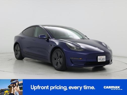 Blue 2023 Tesla Model 3