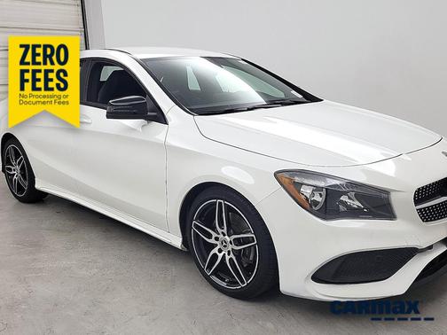 White 2019 Mercedes-Benz CLA 250