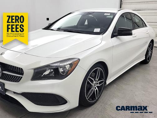 White 2019 Mercedes-Benz CLA 250
