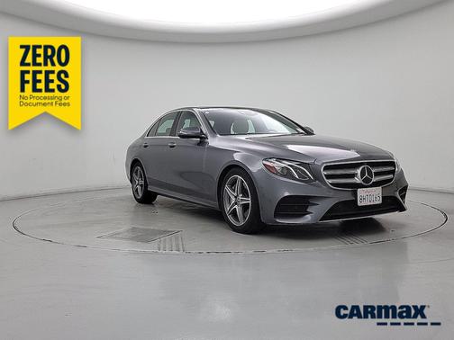 Gray 2019 Mercedes-Benz E-Class