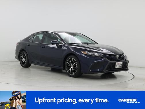 Blue 2021 Toyota Camry SE