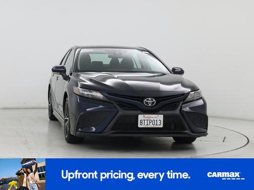 Blue 2021 Toyota Camry SE