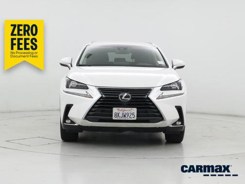 White 2019 Lexus NX 300