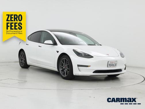 White 2021 Tesla Model 3 Standard Range Plus