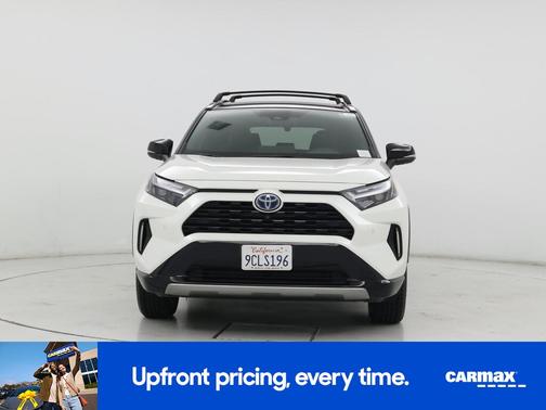 White 2022 Toyota RAV4 Hybrid XSE