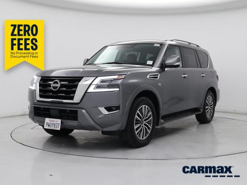 Gray 2021 Nissan Armada SL