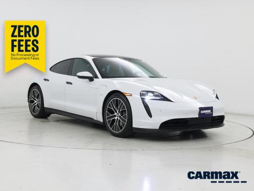 White 2022 Porsche Taycan