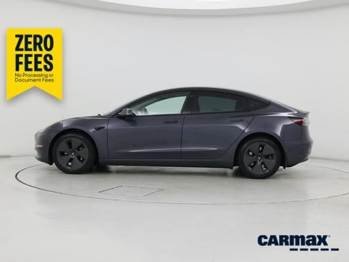 Gray 2023 Tesla Model 3