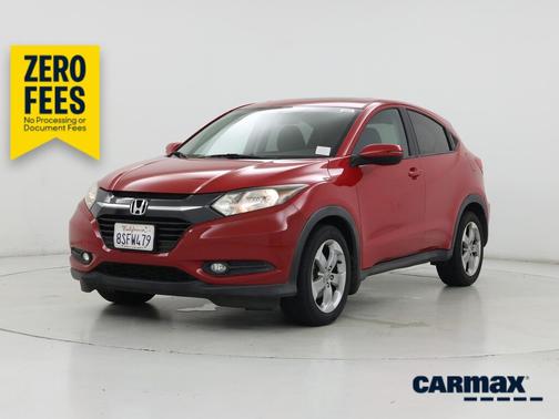 Red 2017 Honda HR-V EX