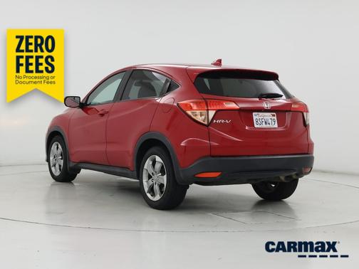 Red 2017 Honda HR-V EX