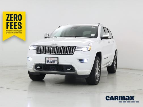 White 2019 Jeep Grand Cherokee Overland