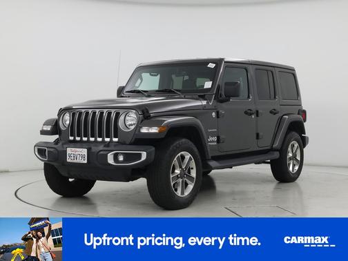 Gray 2019 Jeep Wrangler Unlimited Sahara