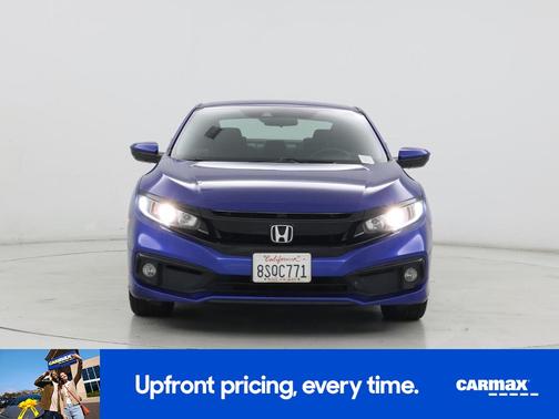 Blue 2020 Honda Civic Sport