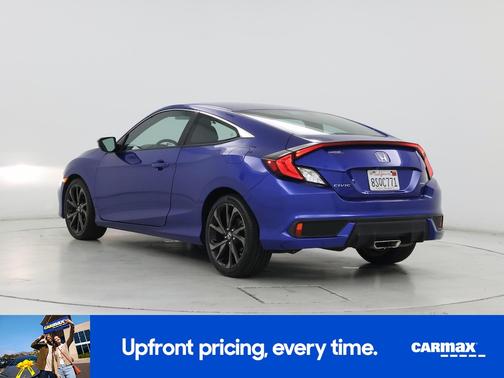 Blue 2020 Honda Civic Sport