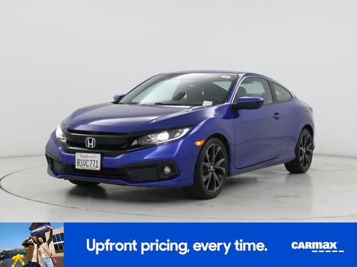 Blue 2020 Honda Civic Sport