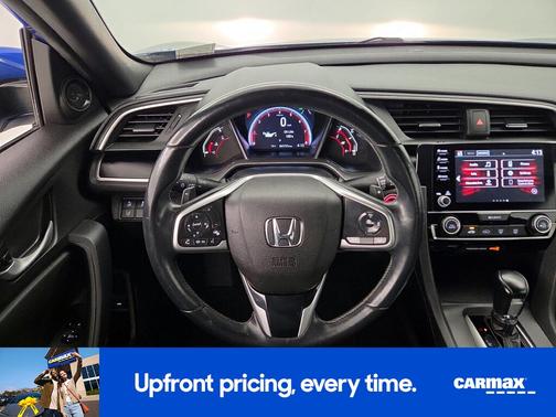 Blue 2020 Honda Civic Sport