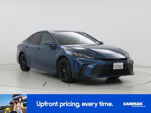 Blue 2025 Toyota Camry SE