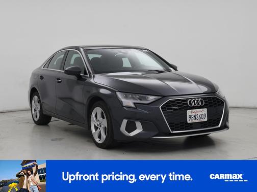 Gray 2022 Audi A3 Premium