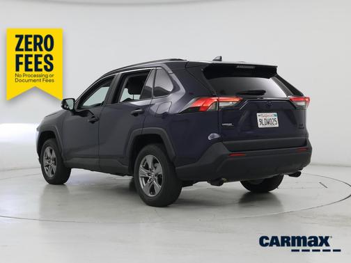 Blue 2024 Toyota RAV4 Hybrid XLE
